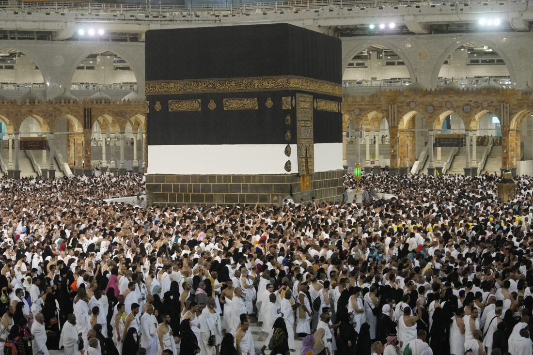 Closer to normal: 1 million Muslims begin hajj pilgrimage | News, Sports, Jobs - Altoona Mirror